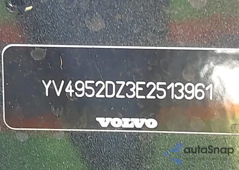 2014 Volvo Xc60 3.2 из США, поврежденный, VIN YV4952DZ3E2513961